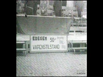 Edegem: viering van 50 jaar wapenstilstand