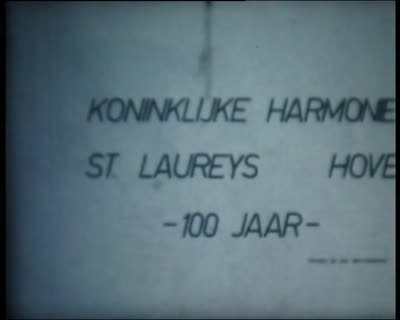 Hove: 100 jaar Koninklijk Harmonieorkest Sint-Laureys 1