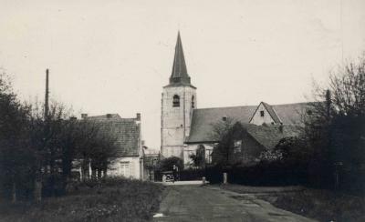 Hove: Geelhandlaan en Sint-Laurentiuskerk
