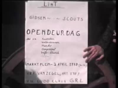 Lint: opendeurdag Scouts - Gidsen 1978