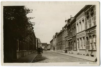 Mortsel: De Rubensstraat in de jaren dertig van vorige eeuw.